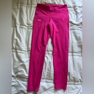 Under Armour Kids Bright Pink Leggings